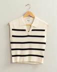 HYFVE Striped Polo Vest