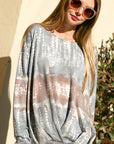 e Luna PLUS Bamboo Tie Dye Sweatshirt