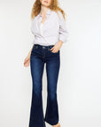 Kancan Mid Rise Slim Flare Jeans