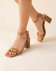 TREATY-S Buckle Sandal Heel