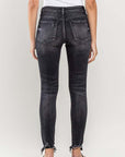 Lovervet Raw Hem Cropped Skinny Jeans