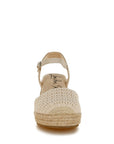 Lathan Raffia Espadrilles Sandals