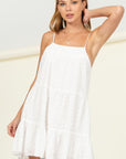 HYFVE Eyelet Tiered Cami Dress - Online Only