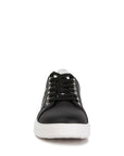 Claude Faux Leather Back Panel Detail Sneakers