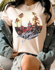 Retro Eagles Hotel California Graphic Tee PLUS