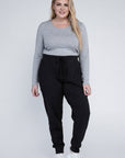 Plus-Size Jogger Pants