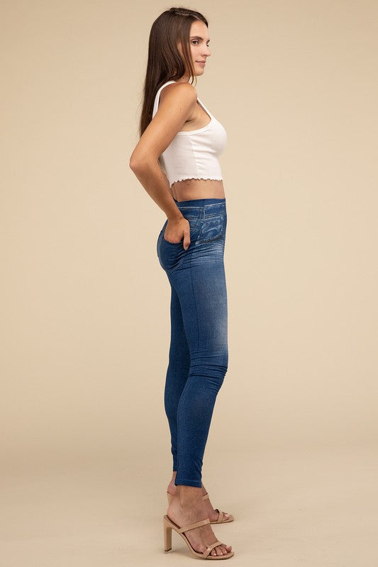 Lilou Denim Leggings