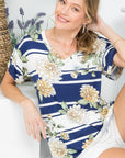 Allover Floral Casual Top