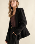 Double Button Blazer