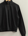 HYFVE Half Zip Drop Shoulder Sweatshirt