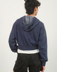 HYFVE Drop Shoulder Cropped Hoodie