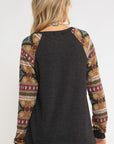 Mixed Aztec Top - Online Only