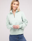 HYFVE Half Zip Long Sleeve Sweatshirt