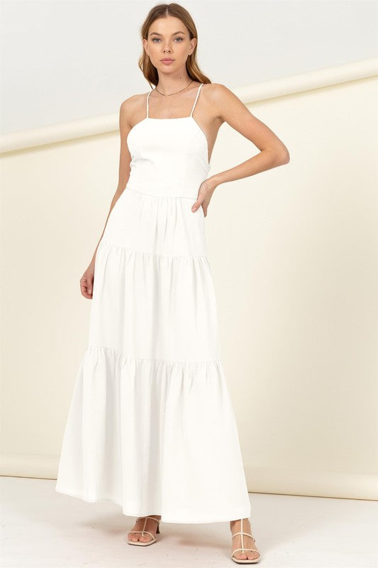 HYFVE Said Yes Tiered Maxi Dress - Online Only