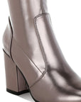 Halara Metallic Pleather Long Boots