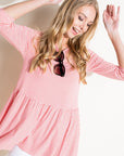 e Luna PLUS Pin Stripe Tunic