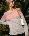 e Luna PLUS Striped Solid Mixed Sweatshirts