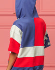 BiBi American Flag Theme Hoodie