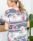 Allover Floral Casual Top