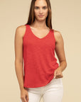 ZENANA V-Neck Sleeveless Cami Top