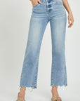 RISEN Full Size High Rise Straight Jeans