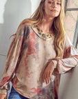 Tie Dye Animal Mixed Top - Online Only - My Pampered Life Seattle