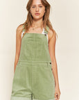 Jade By Jane Corduroy Adjustable Shoulder Straps Overall PLUS