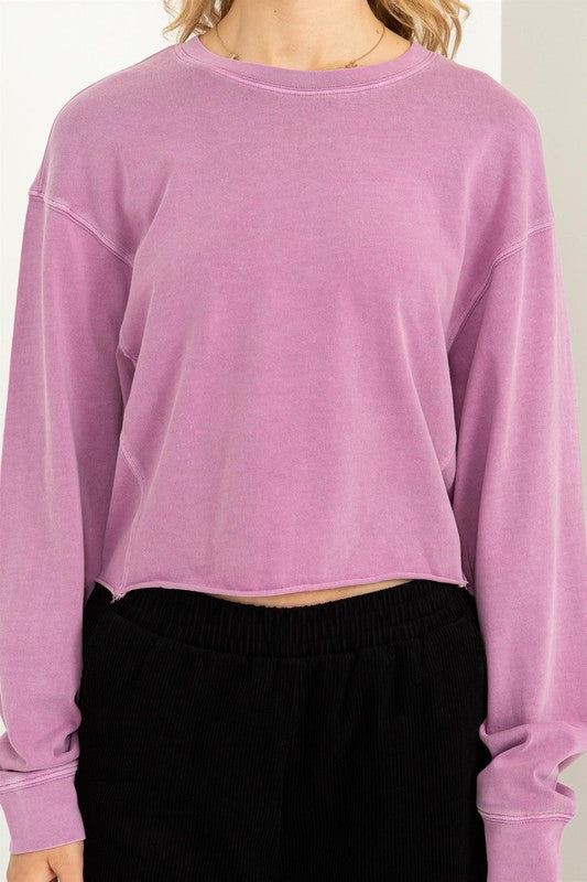 HYFVE Chic Take Long Sleeve Sweatshirt