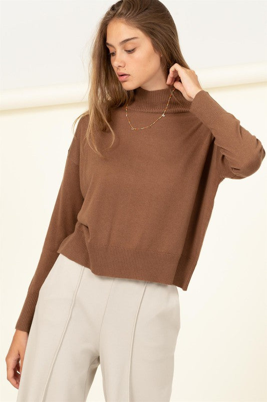 HYFVE Warm Personality High-Neckline Sweater