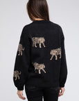 BiBi Tiger Pattern Sweater