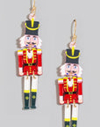 Fame Acrylic Nutcracker Dangle Earrings