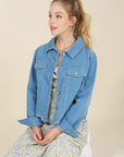 Lilou Frayed Corduroy Jacket