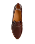 Noshiya Patent Pleather Penny Loafers