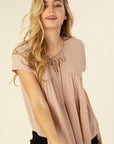 Lilou A-Line Tiered Blouse