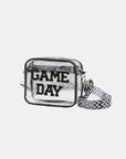 Zenana GAME DAY Stadium Approved Transparent Crossbody Bag