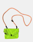 Himawari Solid Color Envelope Shape Crossbody Bag with Removable Strap