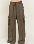 Jade by Jane Satin Cargo Pants