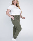 Plus-Size Jogger Pants