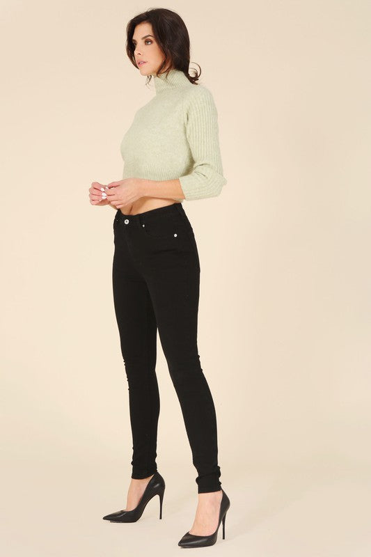 Lilou Skinny Jeans in Black