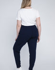 Plus-Size Jogger Pants