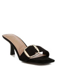 Acacia Buckle Strap Slip On Sandals