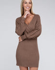 Cable Knit Sweater Dress