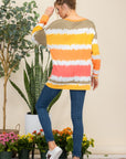 Celeste Full Size Striped Long Sleeve T-Shirt