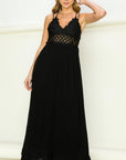 HYFVE In Love Bustier Lace Maxi Dress - Online Only