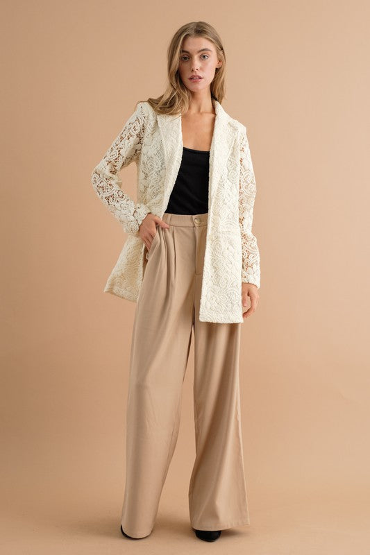 High Waisted Wide Leg Pants