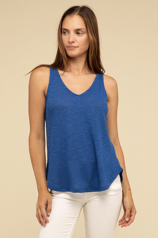 ZENANA V-Neck Sleeveless Cami Top