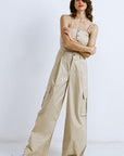 Flying Tomato Royal Affair Woven Jumpsuit