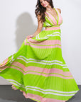 Flying Tomato A Quick Trip Woven Maxi Dress