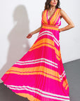 Flying Tomato A Quick Trip Woven Maxi Dress