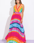 Flying Tomato Shore Vacays Woven Maxi Dress